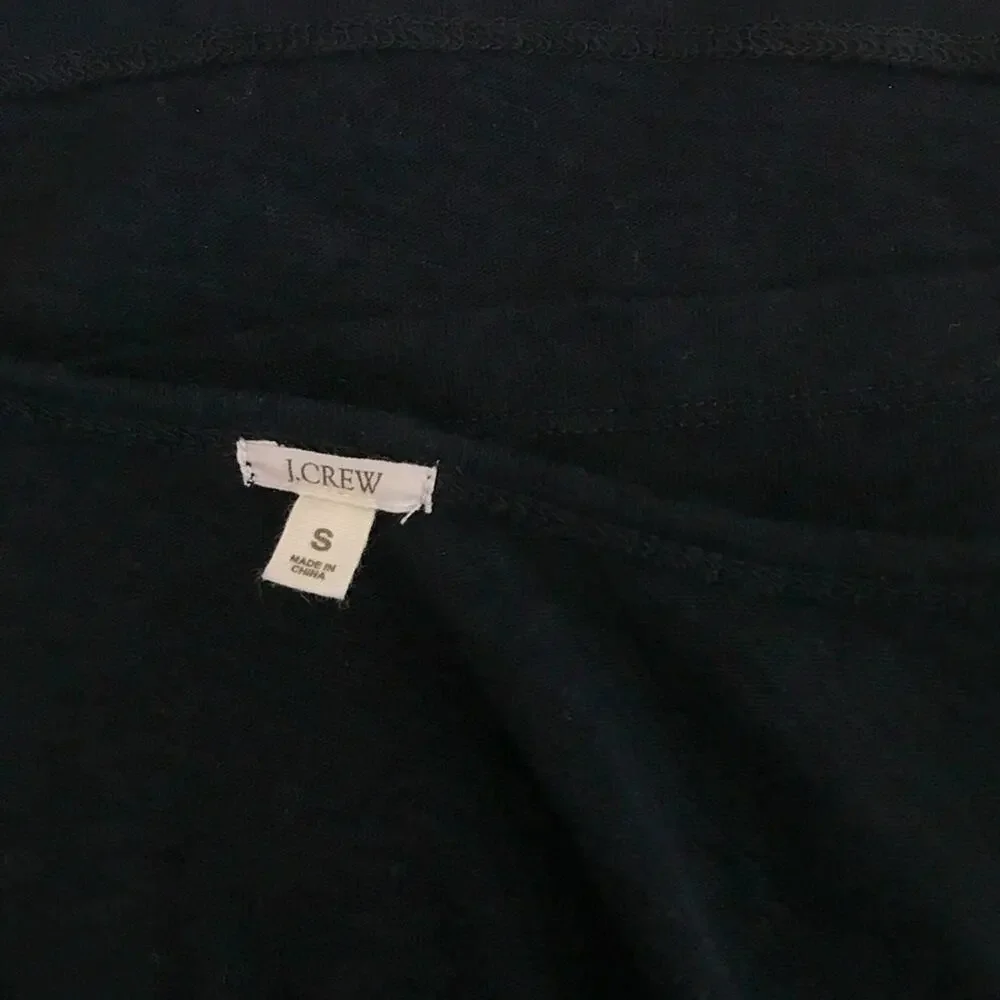 J. Crew Navy Blue Tank Top Laced Dot Cotton